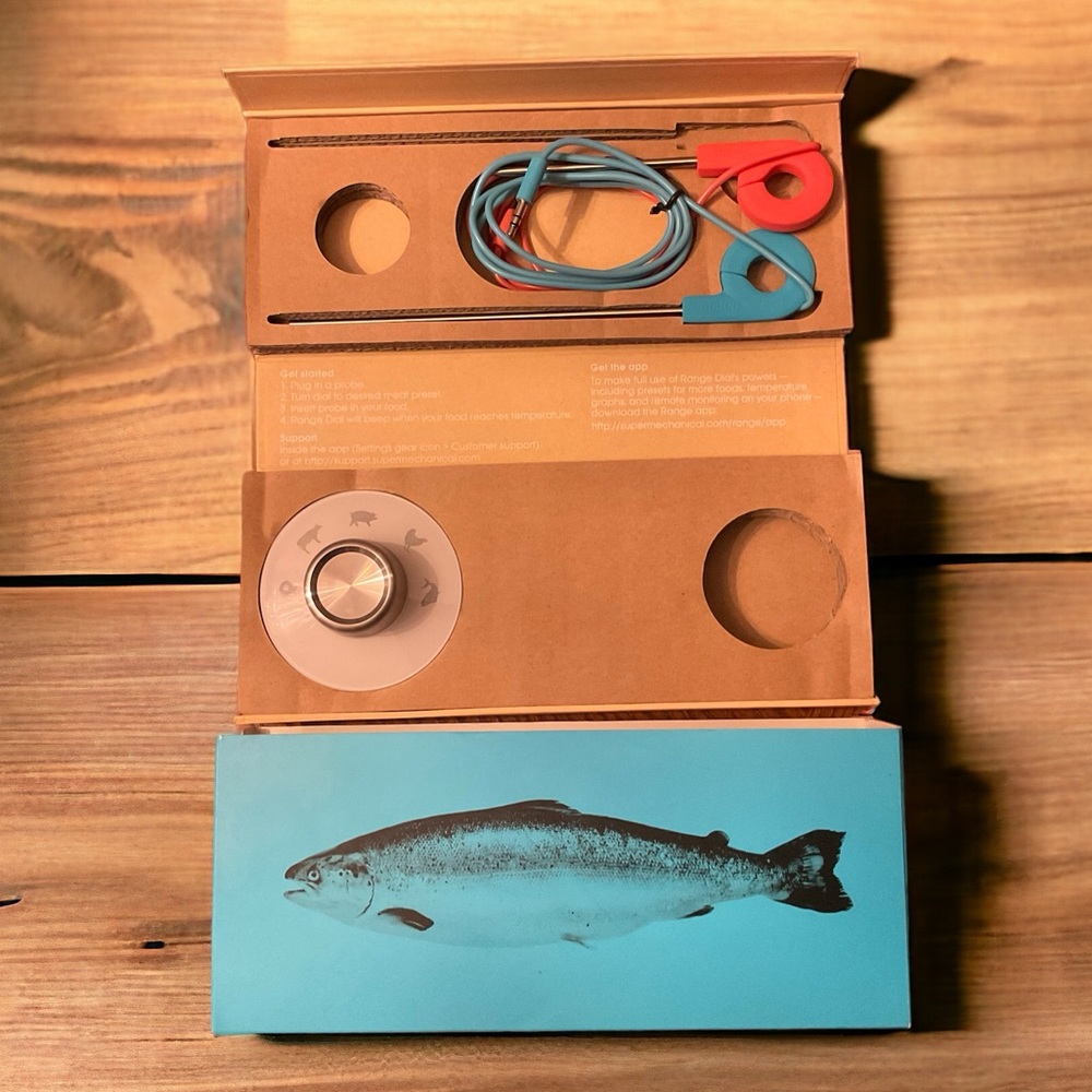 Supermechanical  Range Dial Pro Precision Bluetooth Cooking Thermometer!